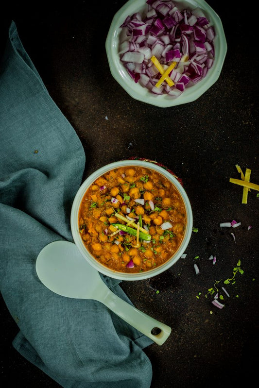 Dhaba Style Punjabi Chole By Karthiga Gopalakrishnan